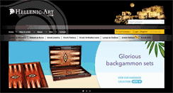 Desktop Screenshot of hellenic-art.com