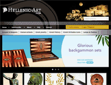 Tablet Screenshot of hellenic-art.com